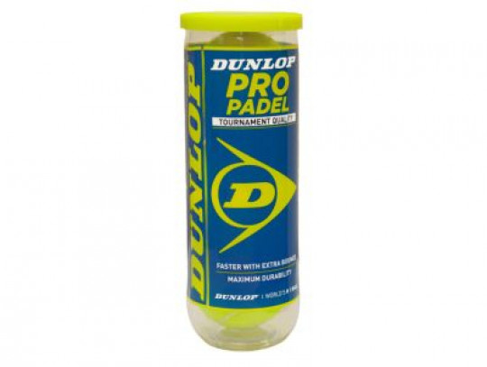 All-In Sport: <p>Dunlop padel bal, 3 stuks inverpakking</p>